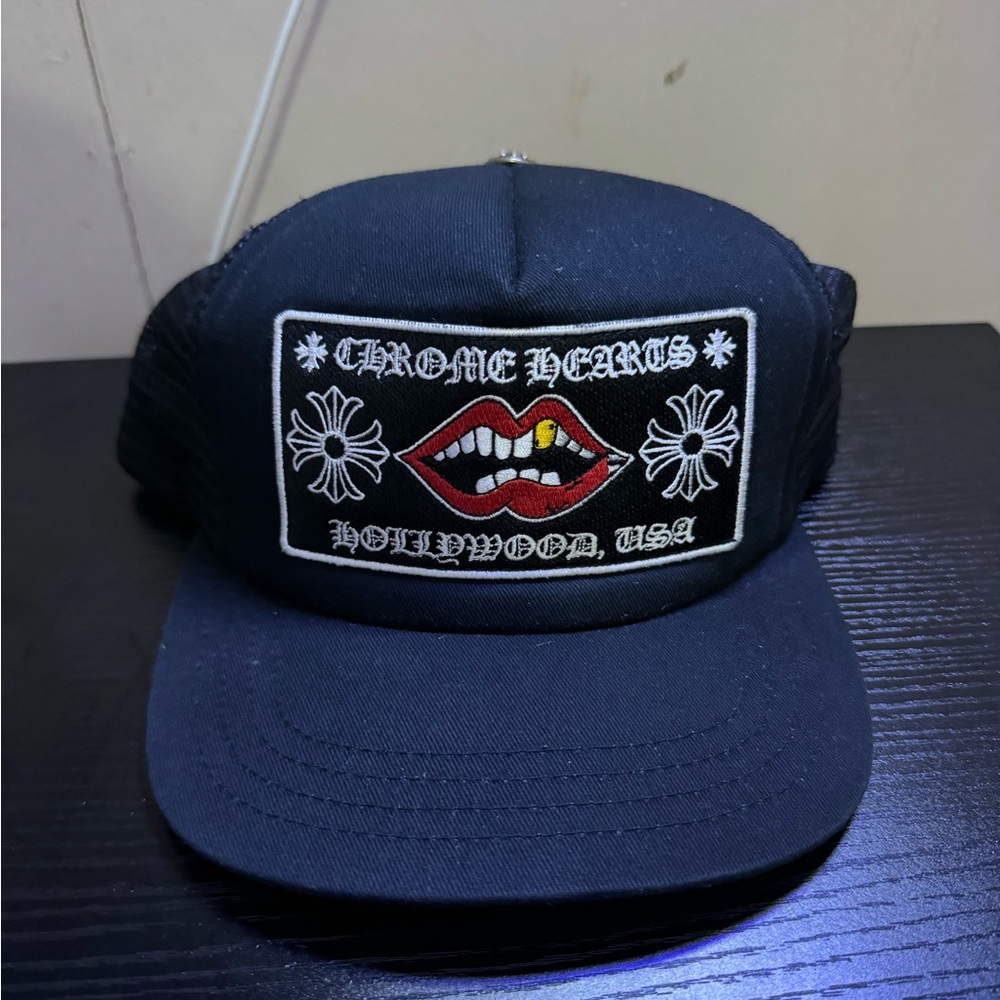 Chrome Hearts black Trucker Hat